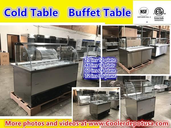 Refrigerator Cold Salad table Buffet Table Sauces station sauce caddie.jpg