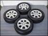(4) 17” OEM Mercedes wheels w/TPMS, and Nokian tires - 235/65r17
