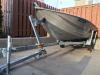 12' Fishing Aluminum Boat with EZ Loader Galvanized Trailer