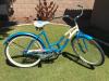 Vintage Woman's Blue Schwinn Legacy Cruiser Bicycle