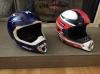 (2) helmets - dirt bike - 35/ea. size M & L - motorcycle helmet
