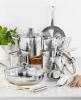 New Stainless Steel 13 Pc. Cookware Set from Macy's