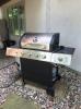 Range Master grill with cover & 2 propane tanks