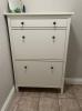 IKEA Hemnes Shoe and Storage Cabinet - White - Used in Great Condition
