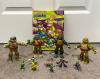 Teenage Mutant Ninja Turtles Nickelodeon Storybook 4 Figurines Playmat