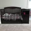 BEAUTIFUL CRIB WITH CHANGING TABLE BED