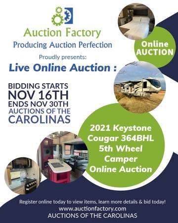 ONLINE AUCTION-2021 Keystone Cougar 364BHL 5th Wheel Camper.jpg